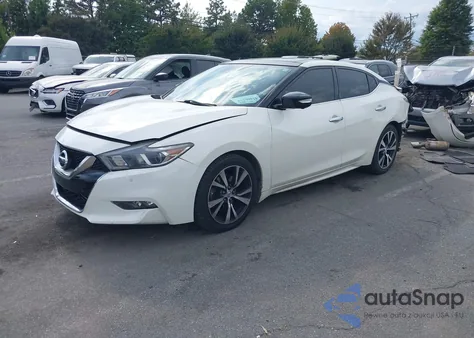 2016 Nissan Maxima 3.5 Platinum/3.5 S/3.5 Sl/3.5 Sr/3.5 Sv z USA, uszkodzony, nr VIN 1N4AA6AP4GC440544